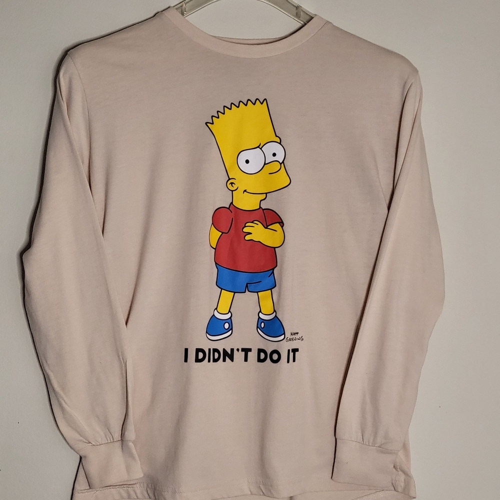 Simpsons Bart I didn't do it shirt